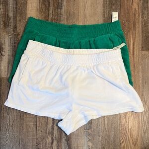 NWT aerie Terry Short Bundle